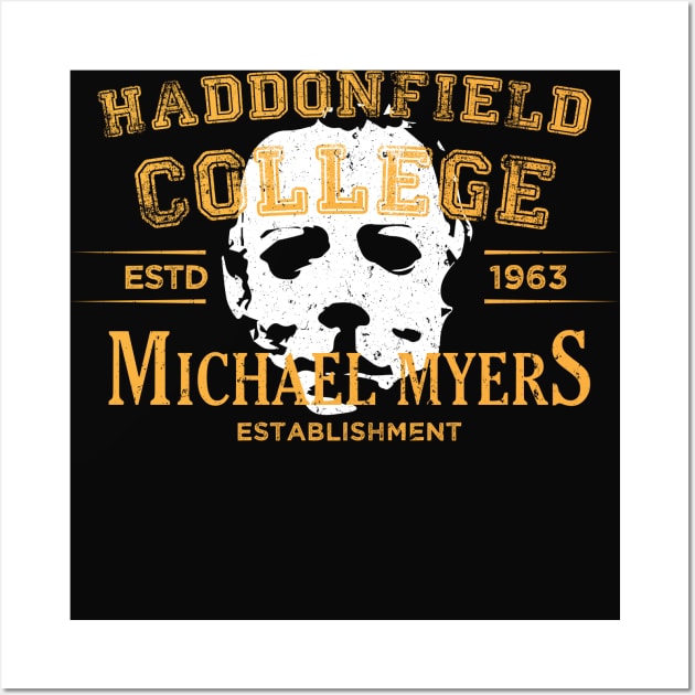 Haddonfield College Wall Art by manospd